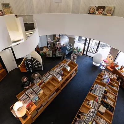 Image: New record store Entropy draws on inspiration from modern architecture and the ever-changing nature of music