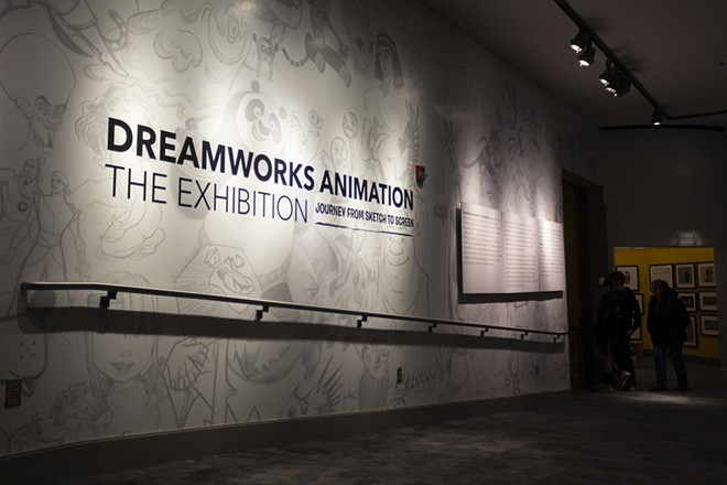 Image: DreamWorks Animation exhibit opens at the MAC