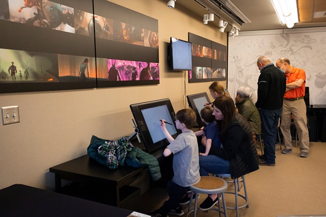 Image: DreamWorks Animation exhibit opens at the MAC