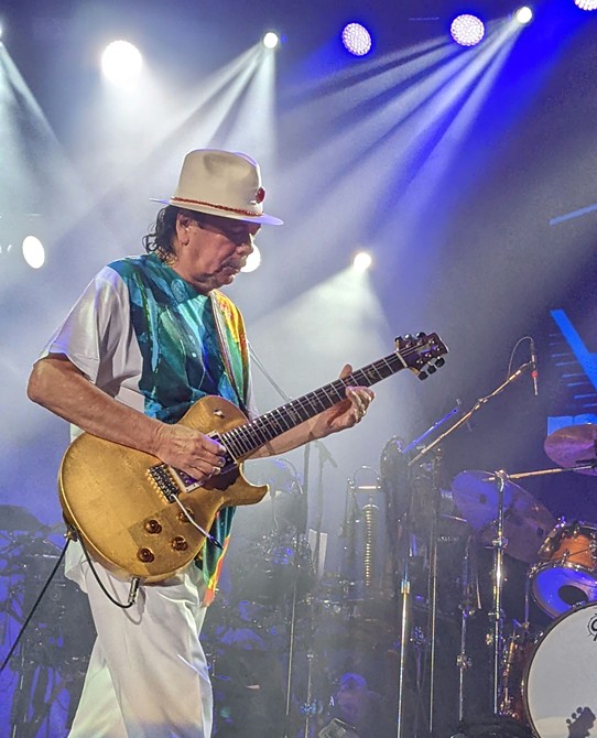 Santana brought his "Blessings and Miracles Tour" to Spokane Arena April 3