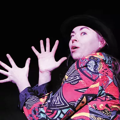 Image: New Stage Left streaming production Open uses sleight of hand as a metaphor for escaping reality