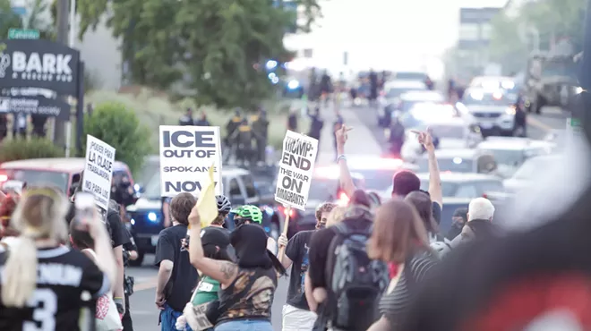 Image: NEWS BRIEFS: Nine Spokanites were detained by federal agents last week