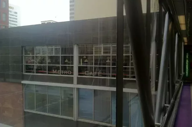 No more skywalk lunch at Metro Cafe