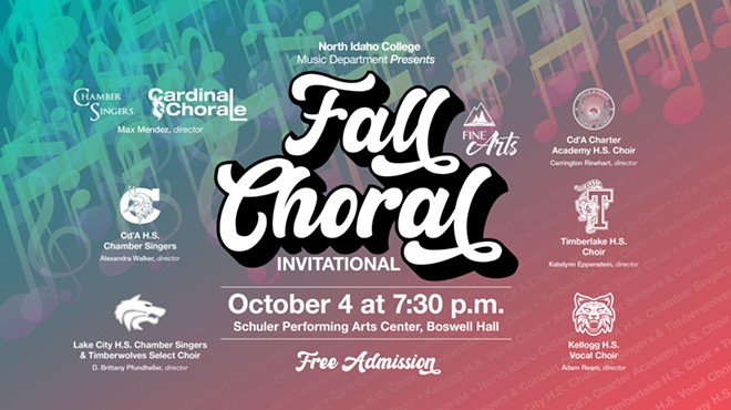 North Idaho College Music Department Fall Choral Invitational