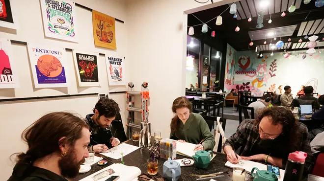 Image: Northside late-night cafe Lunarium is a tea lover and artist's dream