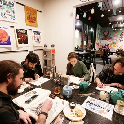 Image: Northside late-night cafe Lunarium is a tea lover and artist's dream