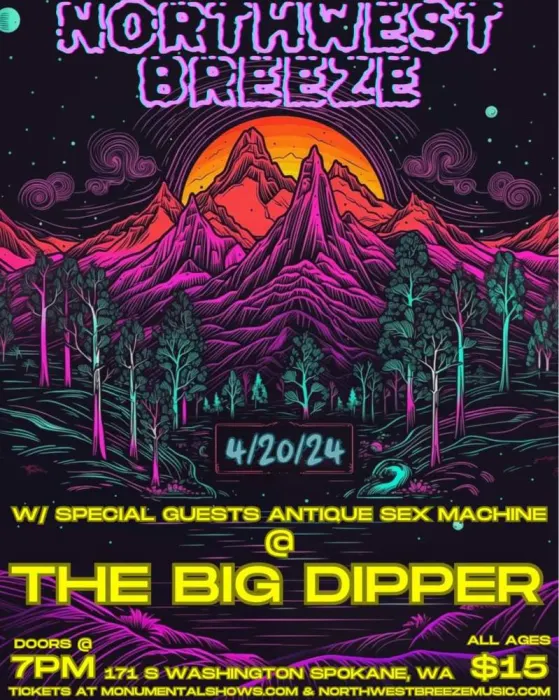 Image: Northwest Breeze, Antique Sex Machine