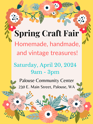 Image: Palouse Spring Craft Fair