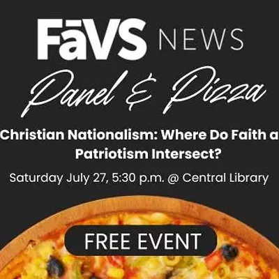 Image: Panel and Pizza