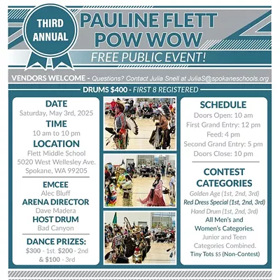 Image: Pauline Flett Middle School Powwow 2025