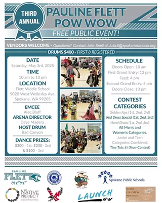 Image: Pauline Flett Middle School's 3rd Annual Powwow 2025