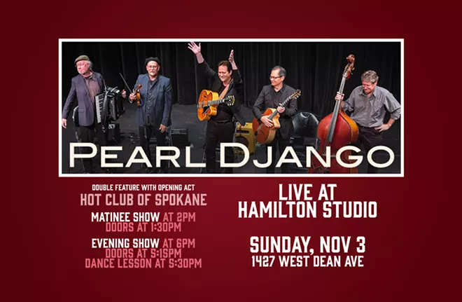 Pearl Django at Hamilton Studio - November 3