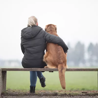 Image: Pets are natural helpers in times of isolation and loneliness