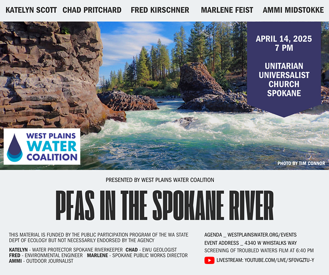 PFAS In The Spokane River Flyer