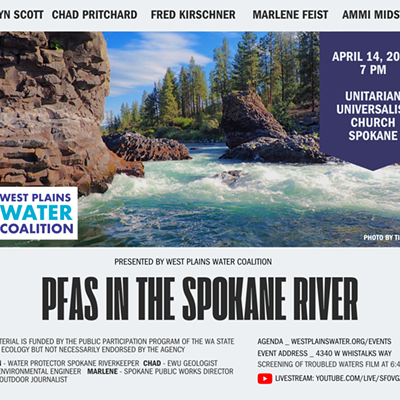 Image: PFAS In The Spokane River Flyer