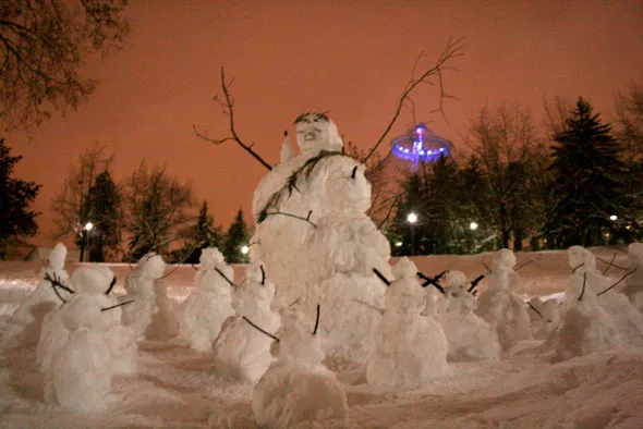 PHOTO EYE: Snow angst