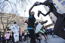 Photo Story: A Riverfront Park Tribute Run To Boston