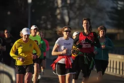 Photo Story: A Riverfront Park Tribute Run To Boston