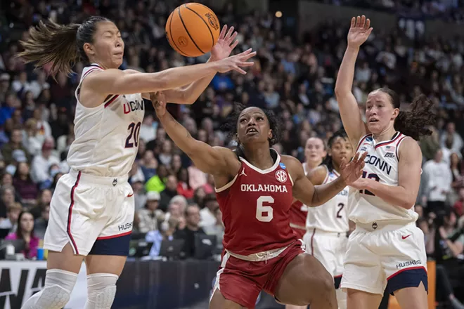 Image: Photos for the 2025 Women's NCAA Basketball Tournament at Spokane Arena