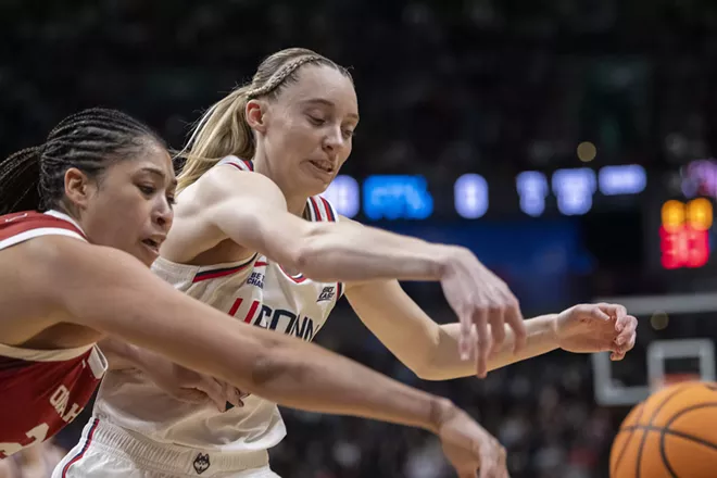 Image: Photos for the 2025 Women's NCAA Basketball Tournament at Spokane Arena
