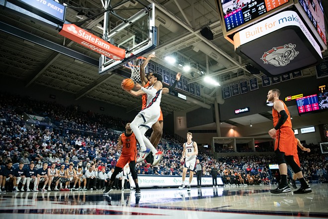 Photos from Gonzaga's 89-51 win over Pacific on Feb. 10, 2022