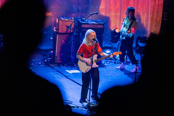 Photos of Alvvays and The Beths performing at The Knitting Factory on August 21, 2024