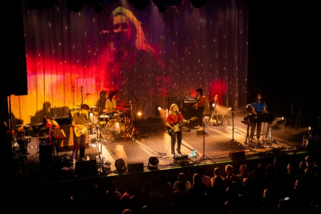 Photos of Alvvays and The Beths performing at The Knitting Factory on August 21, 2024