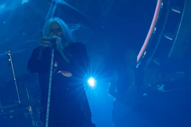 Image: Photos of Def Leppard performing at the Spokane Arena on September 6, 2024