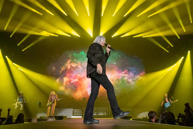 Image: Photos of Def Leppard performing at the Spokane Arena on September 6, 2024