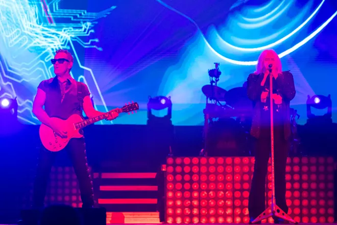 Image: Photos of Def Leppard performing at the Spokane Arena on September 6, 2024