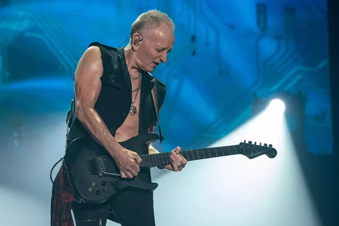 Image: Photos of Def Leppard performing at the Spokane Arena on September 6, 2024