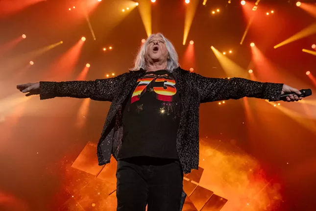 Image: Photos of Def Leppard performing at the Spokane Arena on September 6, 2024