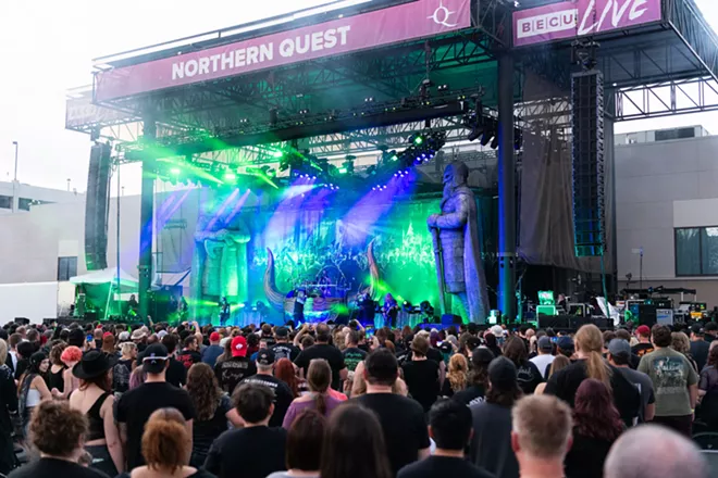 Image: Photos of Ghost performing at BECU Live at Northern Quest Casino with Amon Amarth on August 5, 2023