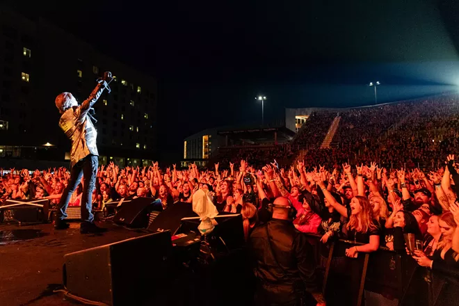 Image: Photos of Ghost performing at BECU Live at Northern Quest Casino with Amon Amarth on August 5, 2023