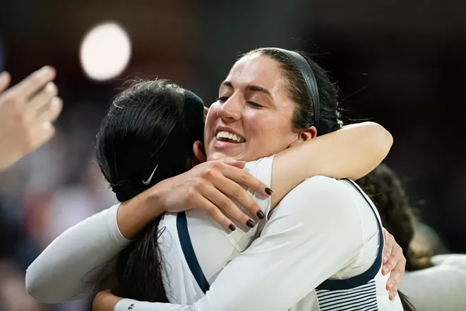 Image: Photos of Gonzaga women's senior day win over Loyola Marymount on Feb. 26, 2022