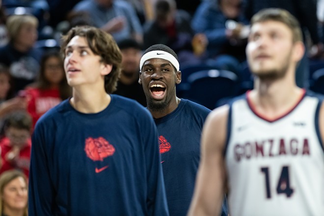 Photos of Gonzaga's 100-76 win over Jackson State on Dec. 20, 2023
