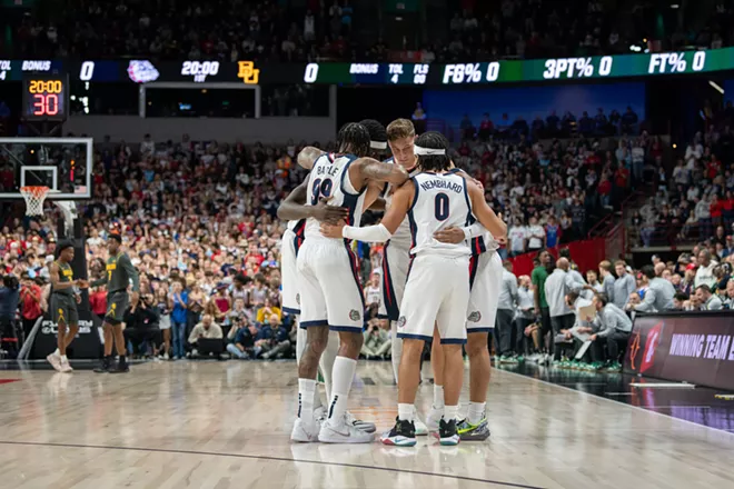 Image: Photos of Gonzaga's 101-63 win over Baylor at the Spokane Arena on Monday, November 4, 2024