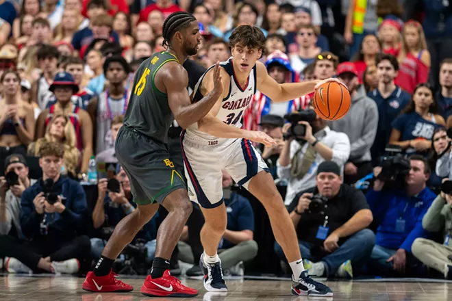 Image: Photos of Gonzaga's 101-63 win over Baylor at the Spokane Arena on Monday, November 4, 2024