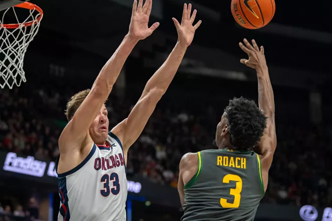 Image: Photos of Gonzaga's 101-63 win over Baylor at the Spokane Arena on Monday, November 4, 2024