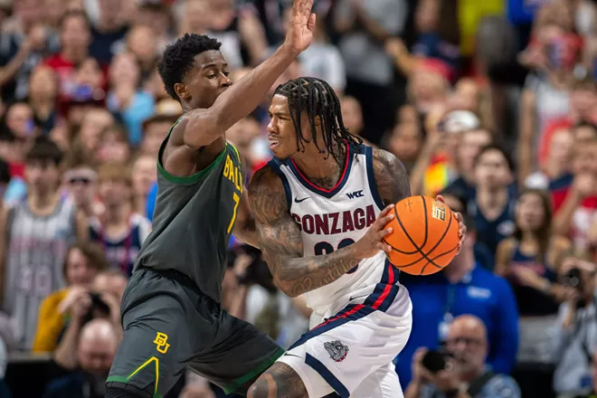 Image: Photos of Gonzaga's 101-63 win over Baylor at the Spokane Arena on Monday, November 4, 2024