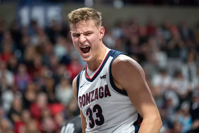 Image: Photos of Gonzaga's 101-63 win over Baylor at the Spokane Arena on Monday, November 4, 2024