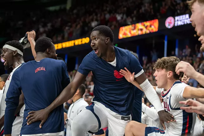 Image: Photos of Gonzaga's 101-63 win over Baylor at the Spokane Arena on Monday, November 4, 2024