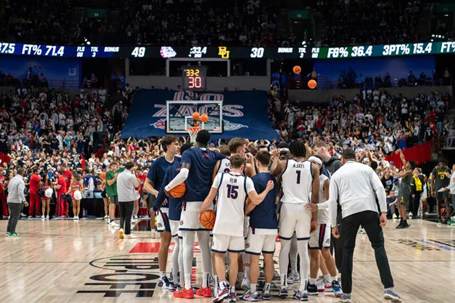 Image: Photos of Gonzaga's 101-63 win over Baylor at the Spokane Arena on Monday, November 4, 2024