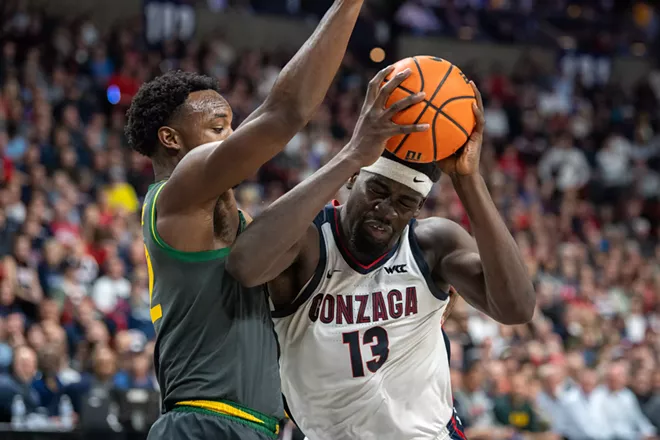 Image: Photos of Gonzaga's 101-63 win over Baylor at the Spokane Arena on Monday, November 4, 2024