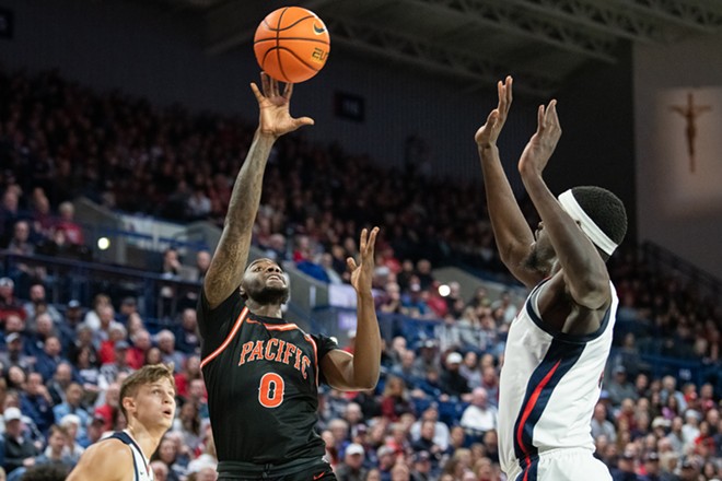 Photos of Gonzaga's 102-76 win over Pacific on Feb. 17, 2024