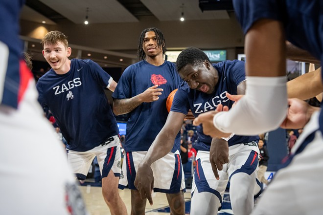 Image: Photos of Gonzaga's 109-52 exhibition win over Warner Pacific University on Wednesday, October 30, 2024