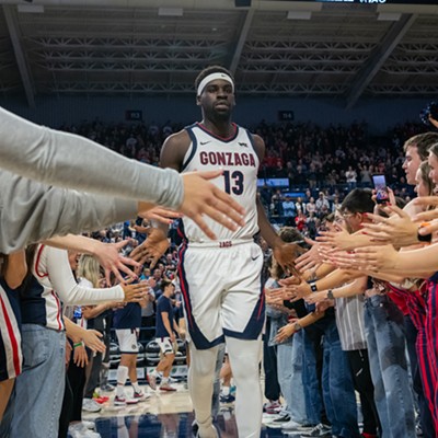 Image: Photos of Gonzaga's 109-52 exhibition win over Warner Pacific Univesity on Wednesday, October 30, 2024