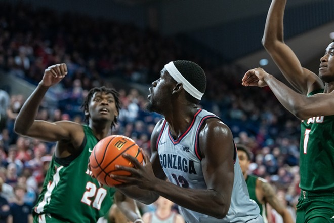 Photos of Gonzaga's 78-40 win over Mississippi Valley State on Dec. 11, 2023