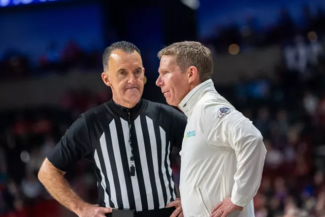 Image: Photos of Gonzaga's 81-50 win over Portland at the Community Cancer Fund Classic at the Spokane Arena on Thursday, January 2, 2025