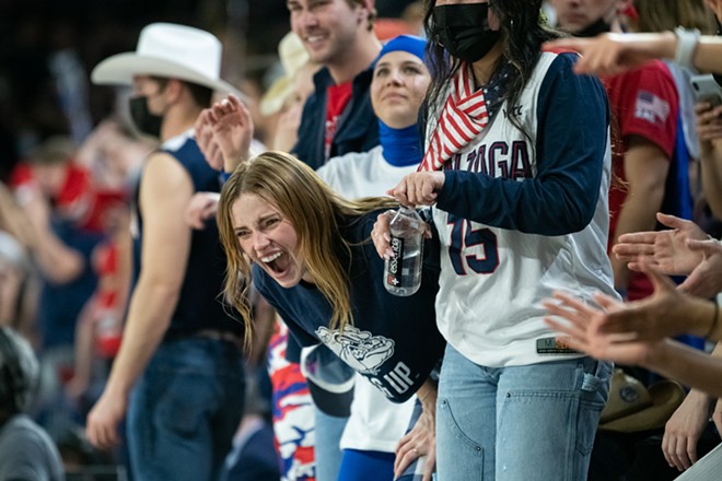 Image: Photos of Gonzaga's 81-69 win over Santa Clara on Feb. 19, 2022